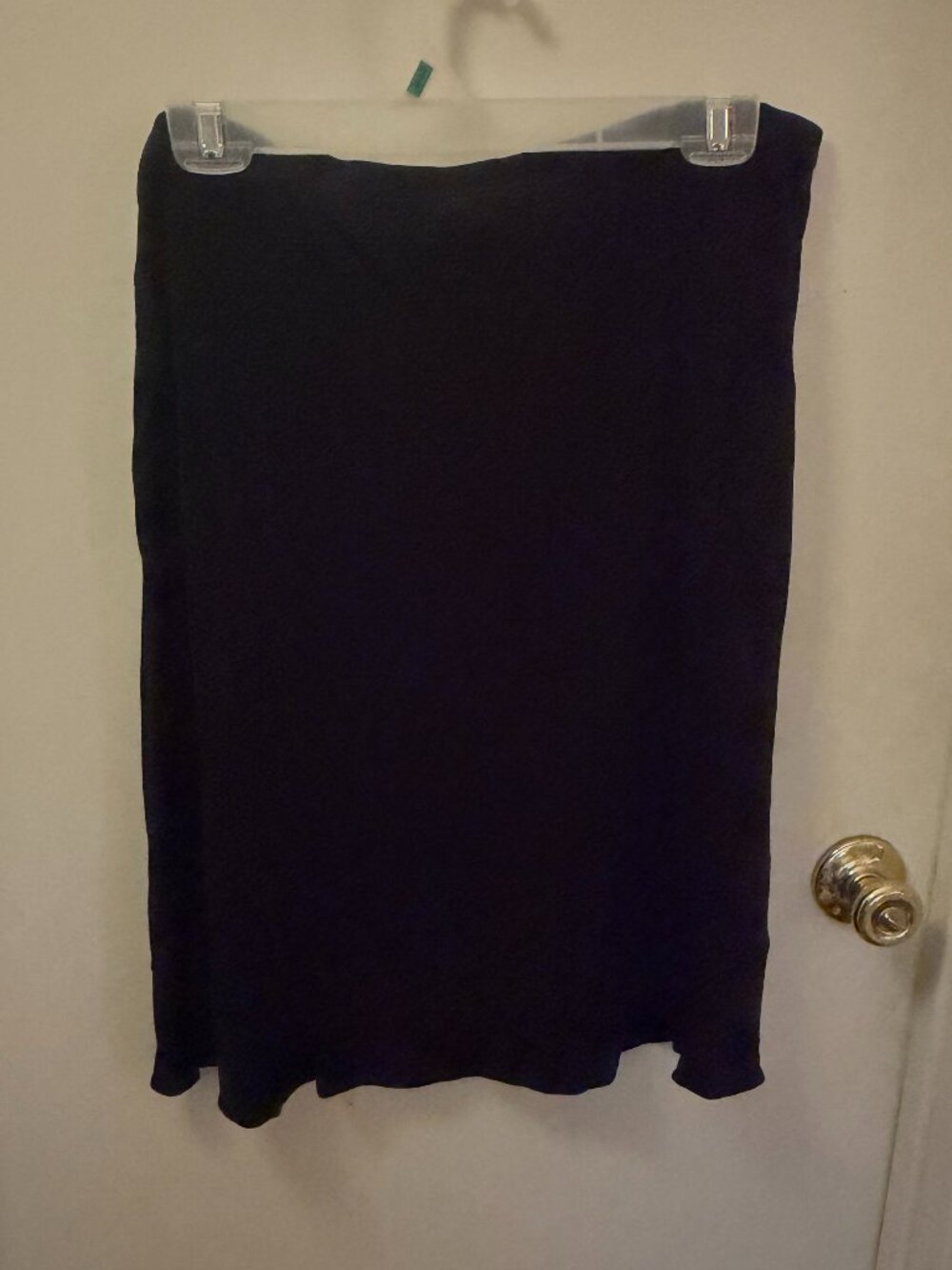 NWT George Black Midi Skirt W XL